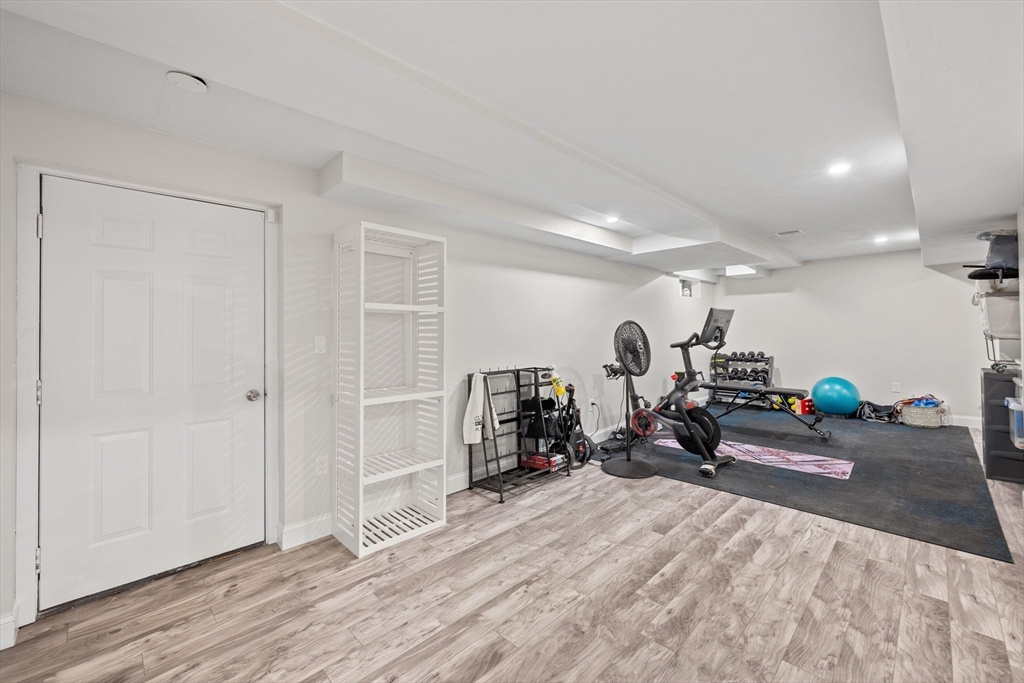 8 Virginia Avenue Sutton, MA 01590 - Photo 29 of 38 a view of a room with gym equipment
