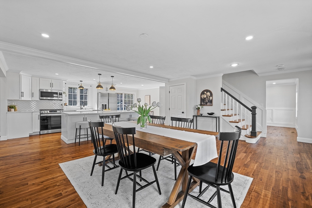 8 Virginia Avenue Sutton, MA 01590 - Photo 6 of 38 a dining area with furniture and wooden floor