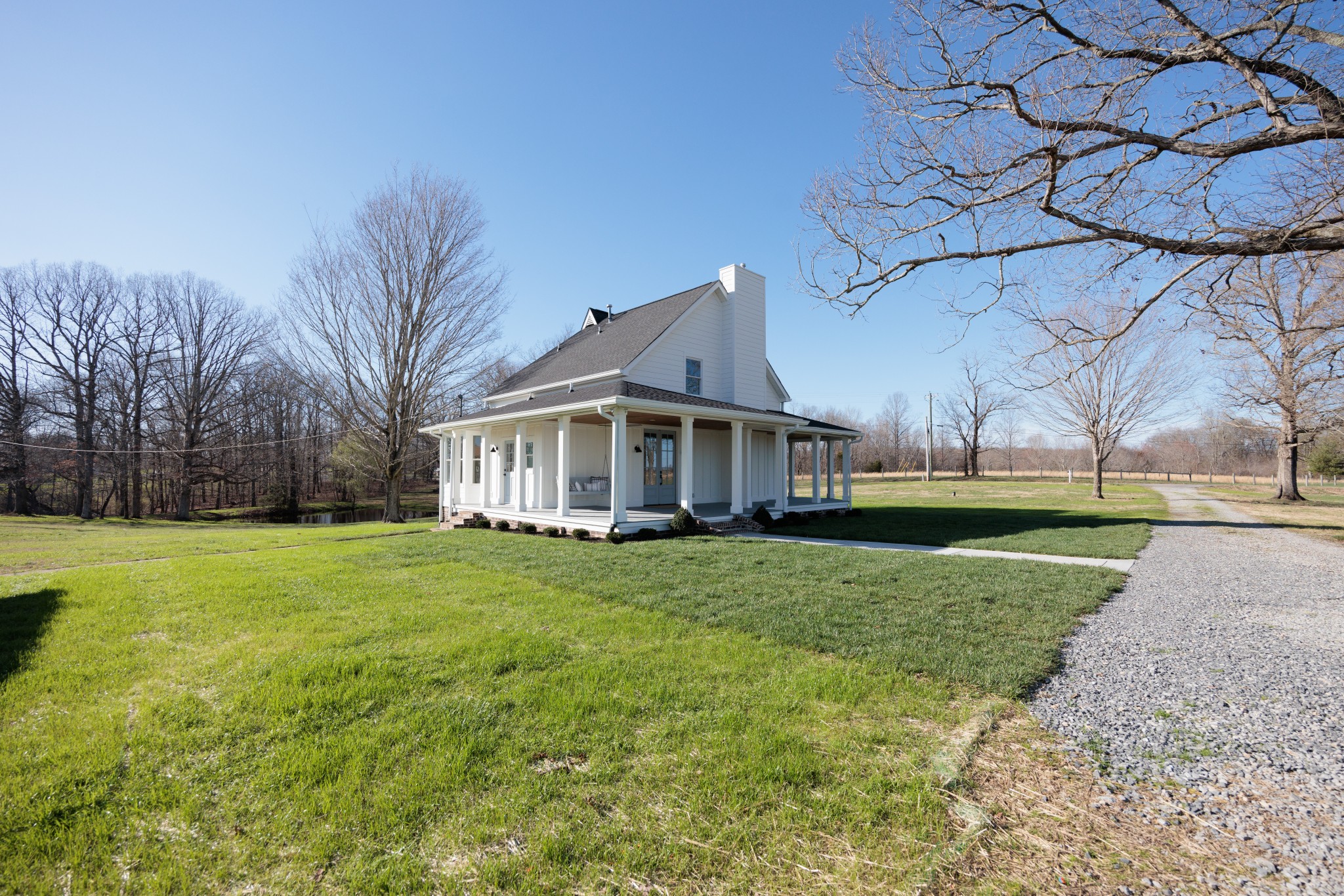 7776 Lampley Road Primm Springs, TN 38476 - Photo 28 of 50 a view of a yard in front of house