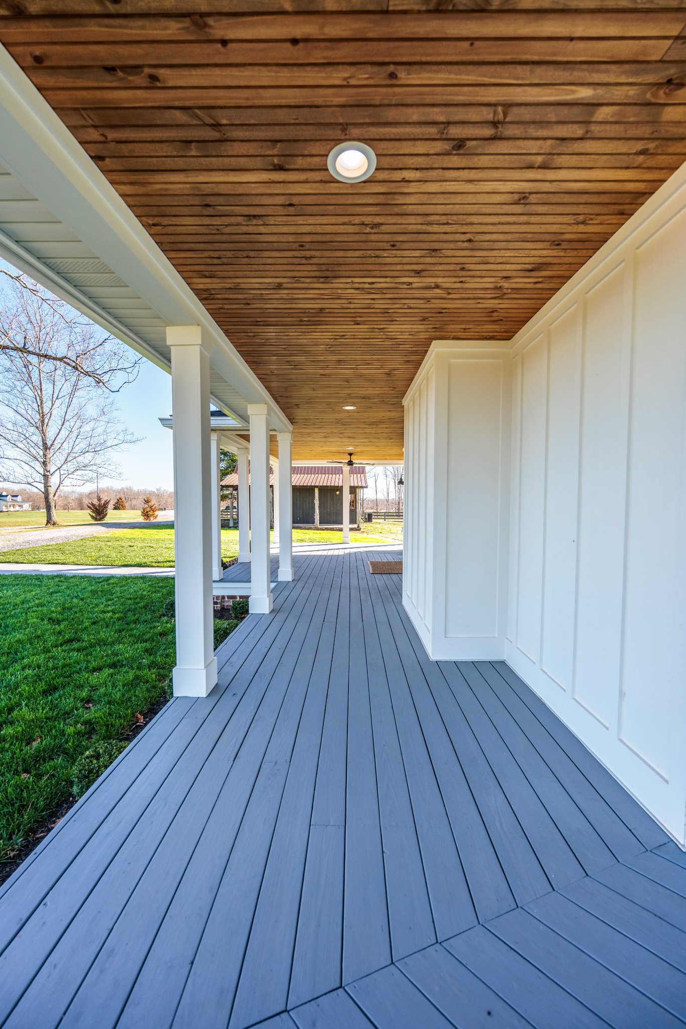 7776 Lampley Road Primm Springs, TN 38476 - Photo 40 of 50 a view of outdoor space deck and kitchen