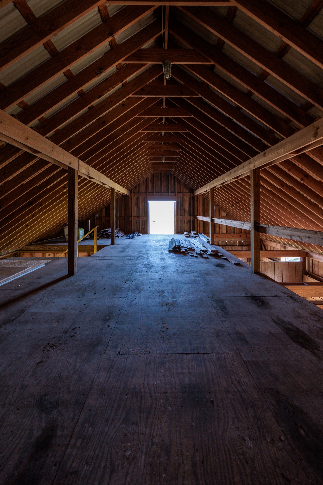 7776 Lampley Road Primm Springs, TN 38476 - Photo 44 of 50 a view of an empty room with wooden walls