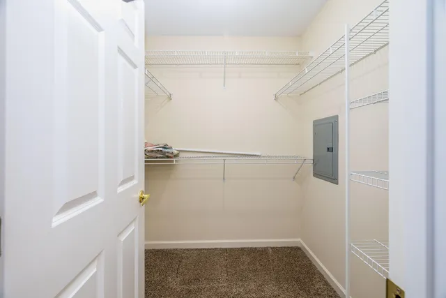 a view of walk in closet