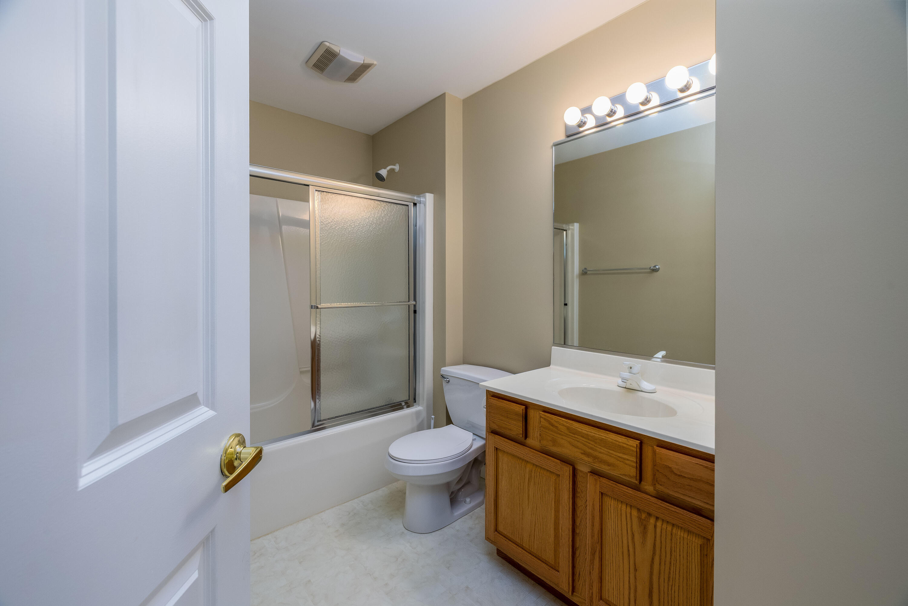 431 Pheasant Run Rensselaer, IN 47978 - Photo 31 of 31 a spacious bathroom with a granite countertop sink toilet and a shower