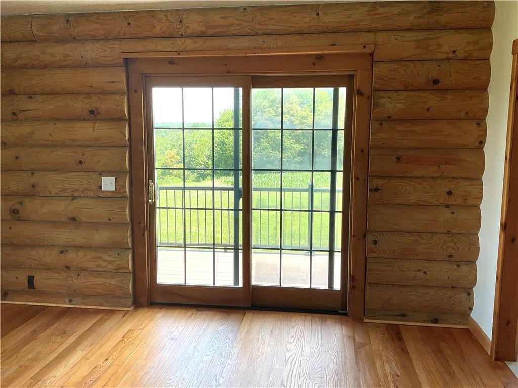 140 Hauger Road Rockwood, PA 15557 - Photo 30 of 50 a view of empty room with wooden floor and fan