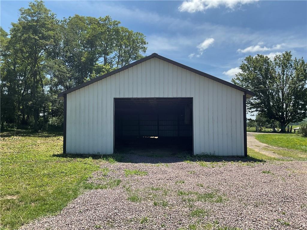 140 Hauger Road Rockwood, PA 15557 - Photo 8 of 50 a front view of house with backyard and trees