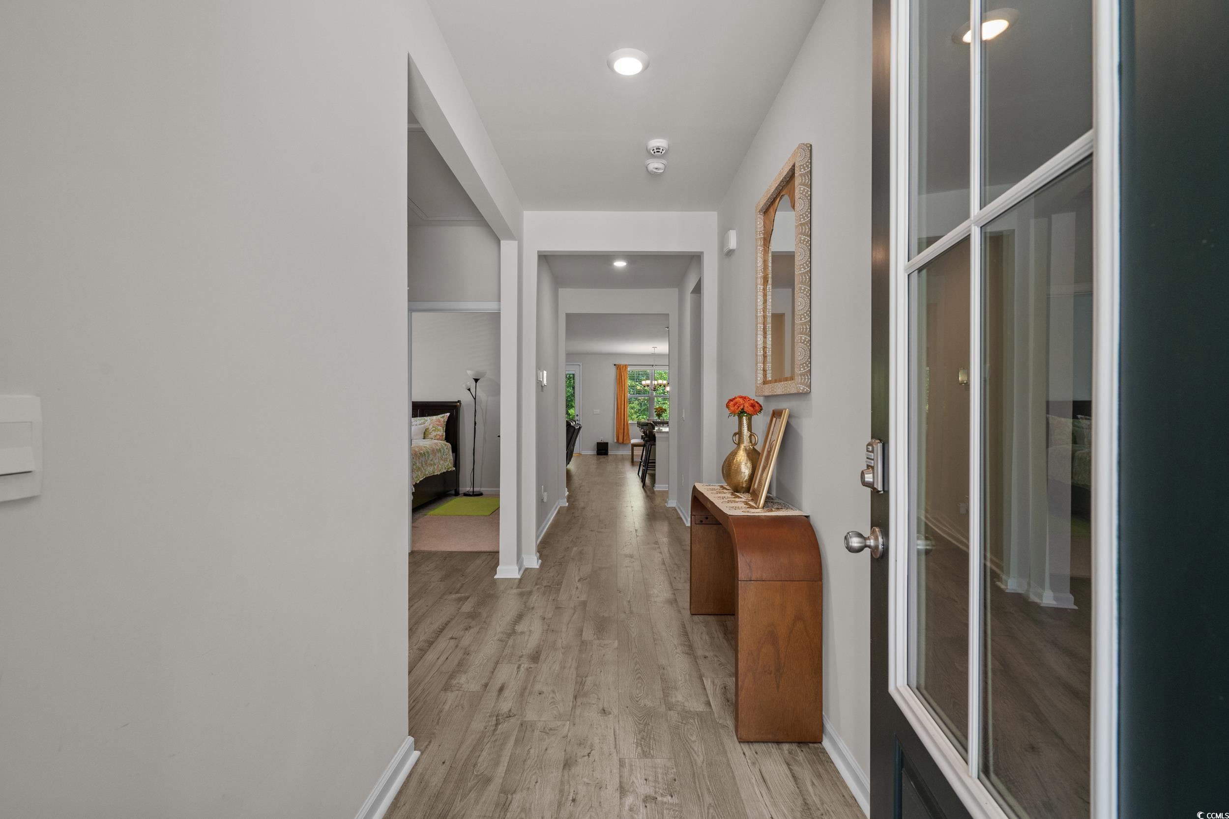 847 Flowering Br Avenue Little River, SC 29566 - Photo 2 of 30 Hall featuring light wood-type flooring and recessed lighting