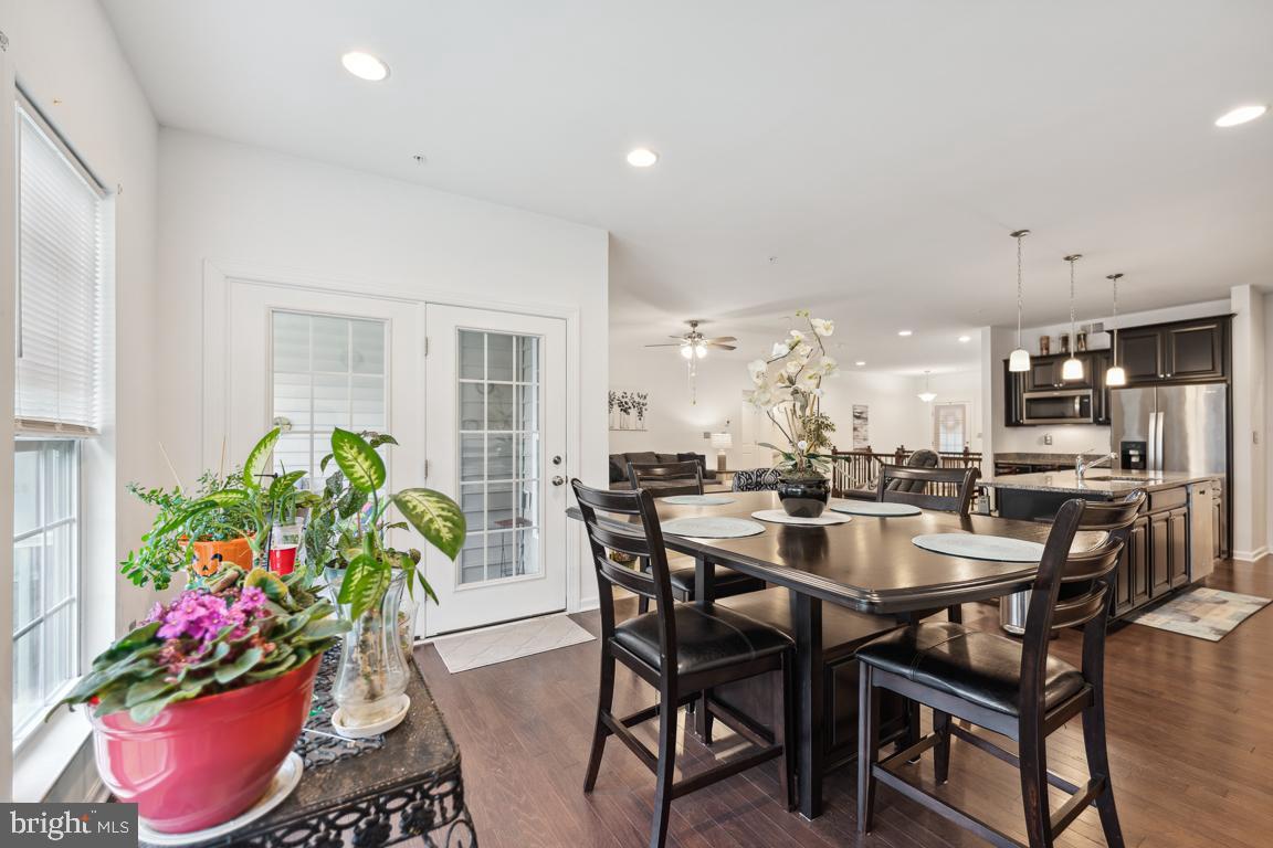 12606 Broughton Bluff Brandywine, MD 20613 - Photo 19 of 55 Double doors leading to covered patio.
