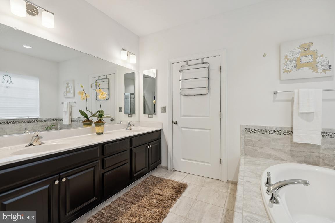 12606 Broughton Bluff Brandywine, MD 20613 - Photo 28 of 55 Primary Bath dual Vanity with lots of storage