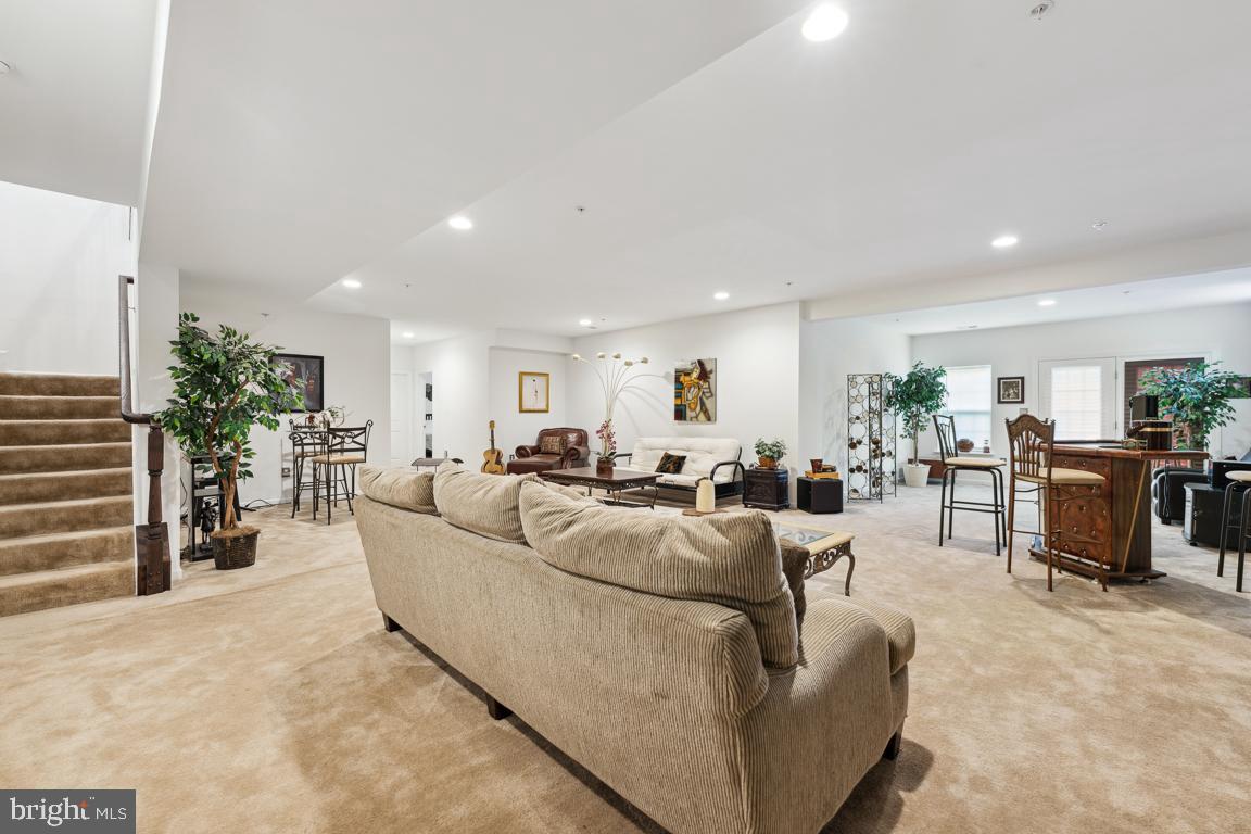 12606 Broughton Bluff Brandywine, MD 20613 - Photo 36 of 55 Lower- Family Room in Walk-out Basement