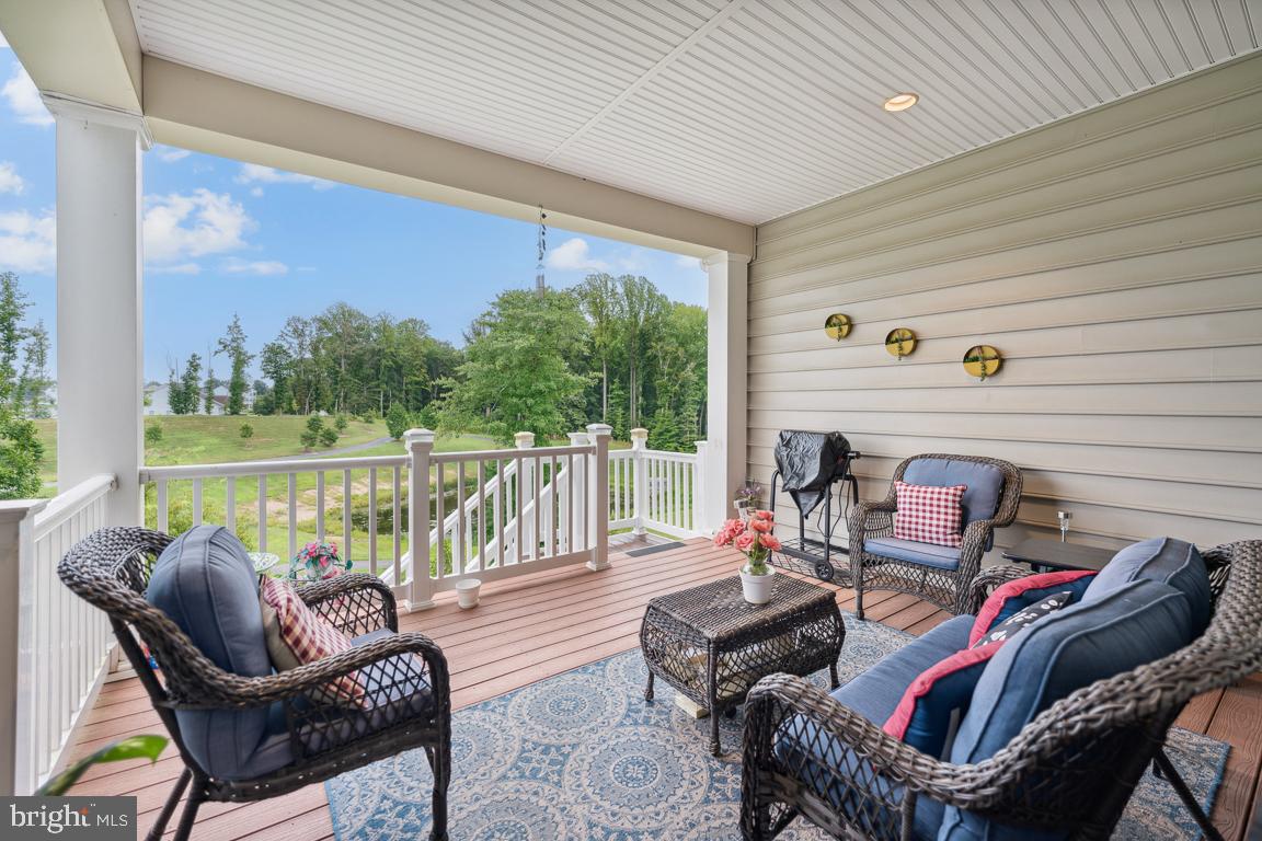 12606 Broughton Bluff Brandywine, MD 20613 - Photo 51 of 55 Large Covered Patio off Kitchen
