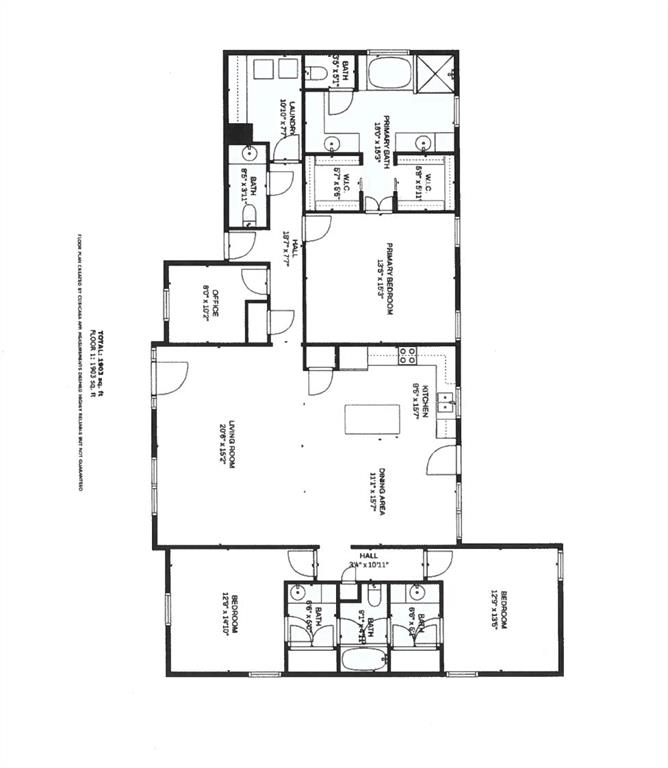 226 King George Road Ponder, TX 76259 - Photo 39 of 39 View of floor plan / room layout