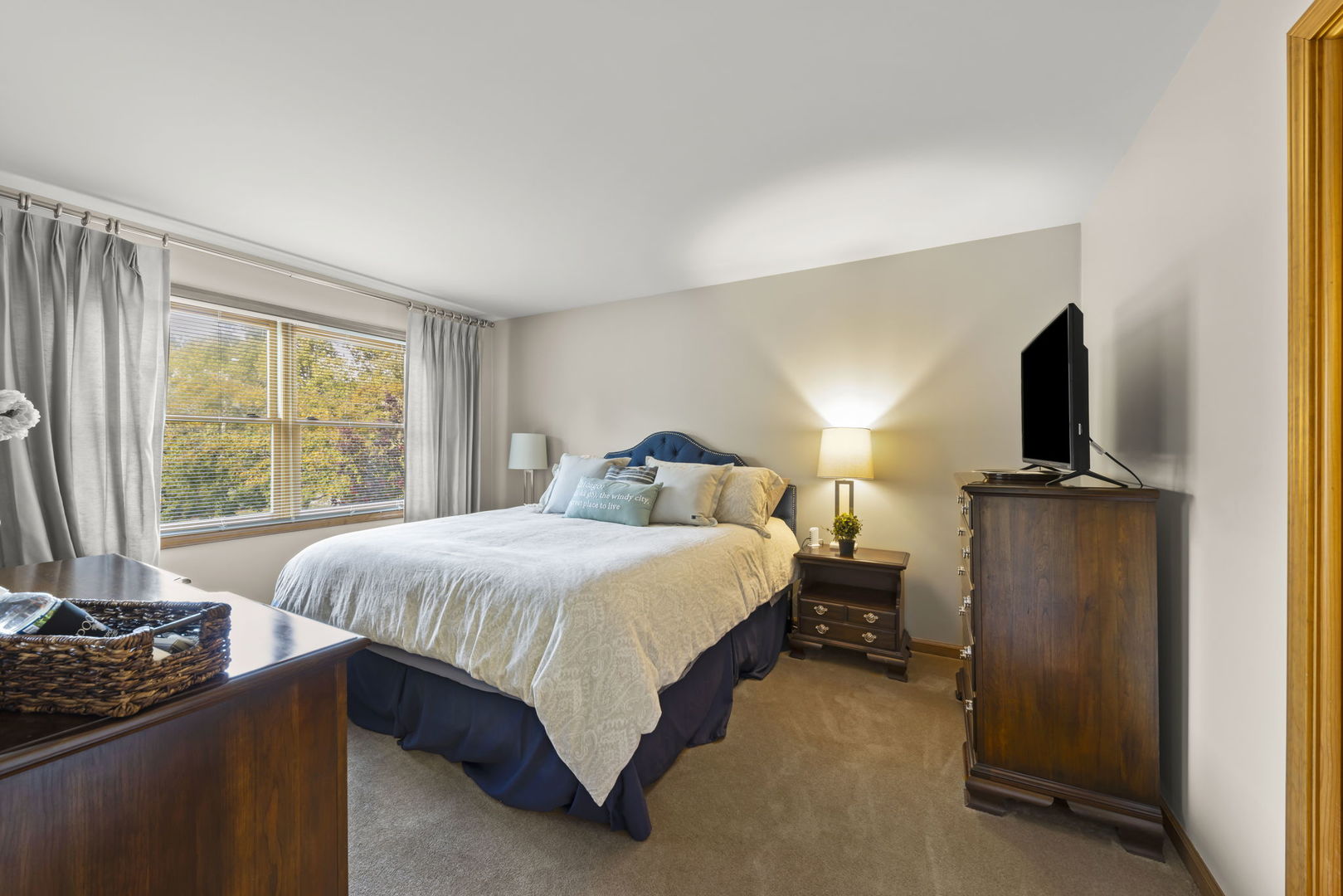 N436 Willow Road Wheaton, IL 60187 - Photo 21 of 34 a bedroom with a bed and a window