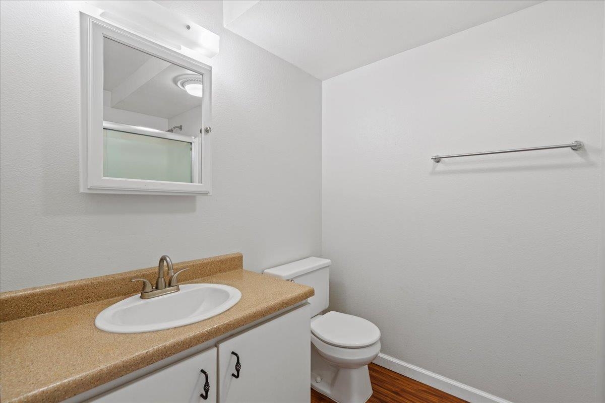 2747 South Kihei Road, Unit A107 Kihei, HI 96753 - Photo 37 of 46 a bathroom with a granite countertop sink and a mirror