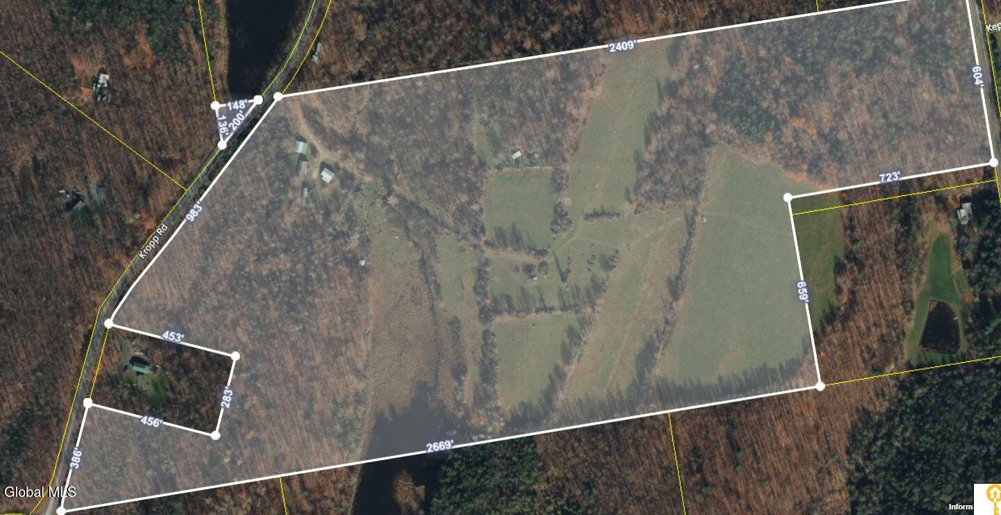 207 Kropp Road Westerlo, NY 12193 - Photo 14 of 15 Ariel Property Map