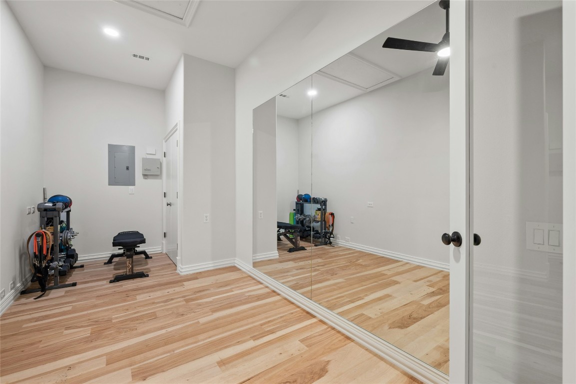 4710 Eck Lane Austin, TX 78734 - Photo 26 of 40 a view of a room with gym equipment