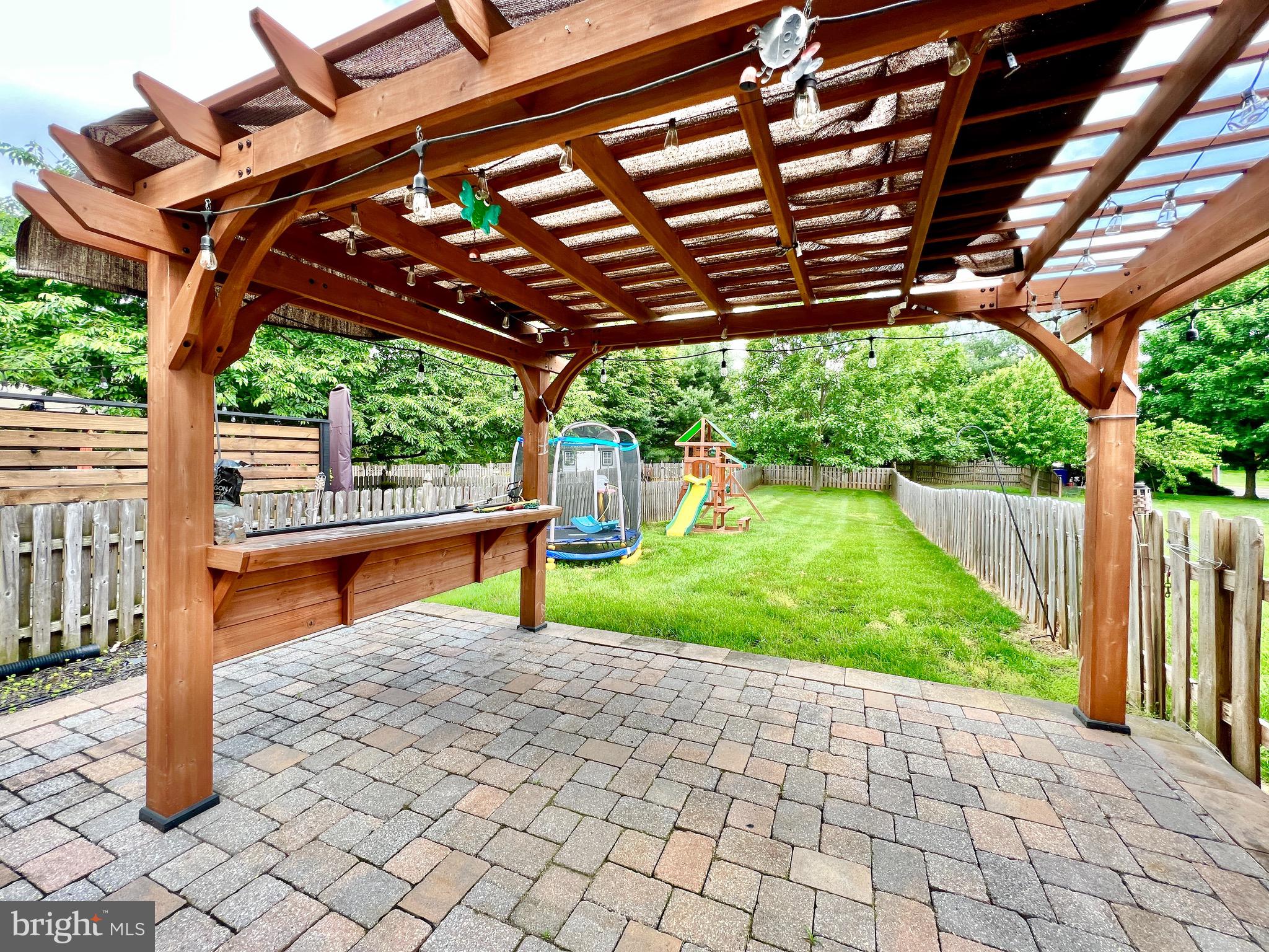 104 Threadleaf Terrace Burlington, NJ 08016 - Photo 23 of 28 Back patio and Pergola