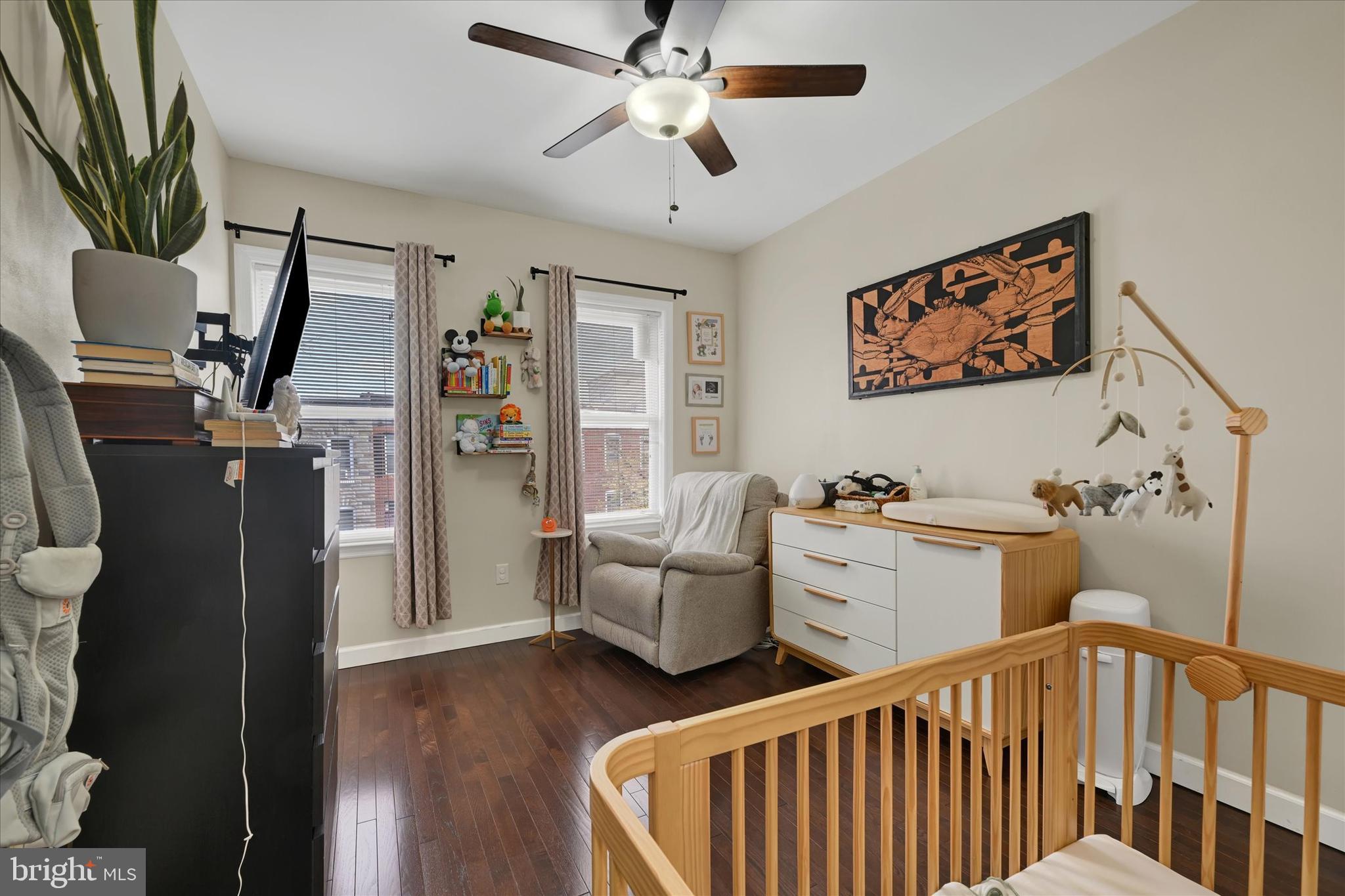 1436 Andre Street Baltimore, MD 21230 - Photo 15 of 35 a bedroom with furniture and a window