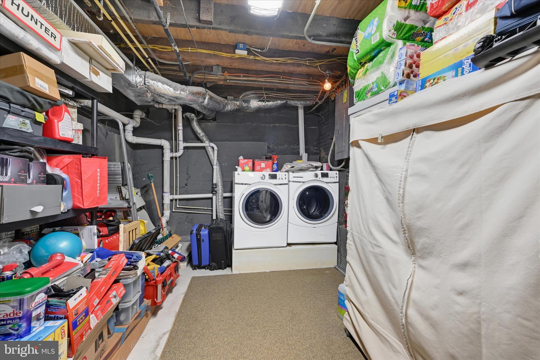 1436 Andre Street Baltimore, MD 21230 - Photo 21 of 35 a utility room with dryer and washer