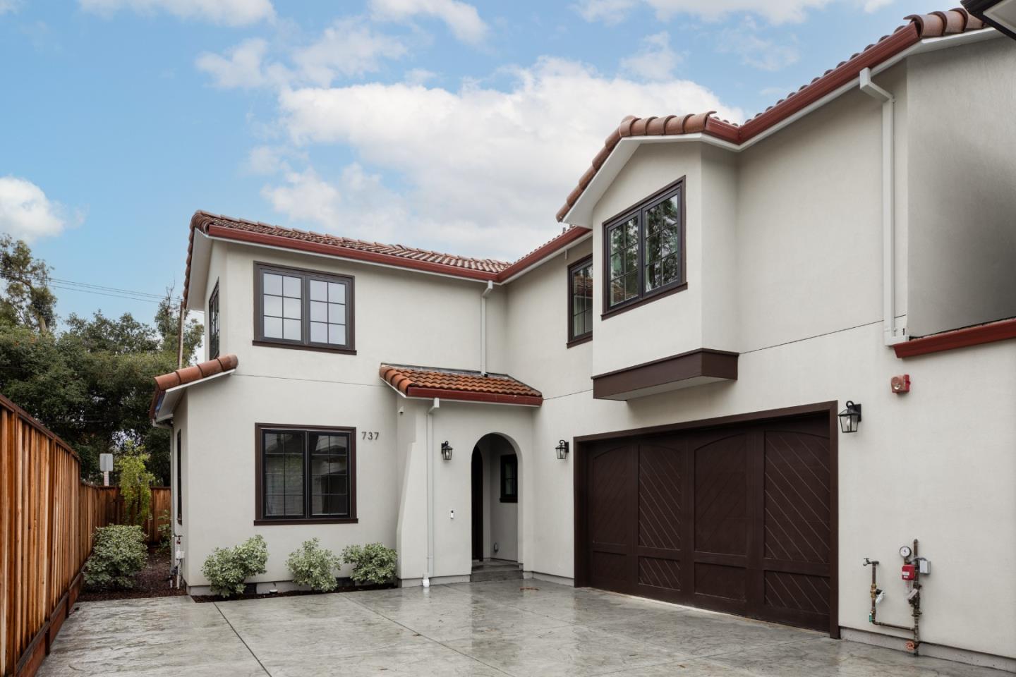737 Linden Avenue Burlingame, CA 94010 - Photo 24 of 42 a front view of a house with garden