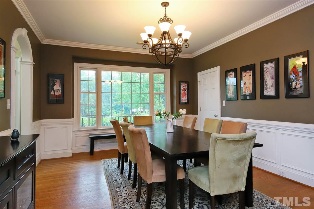 7012 Wildlife Trail Raleigh, NC 27613 - Photo 20 of 30 a view of a dining room with furniture window and outside view