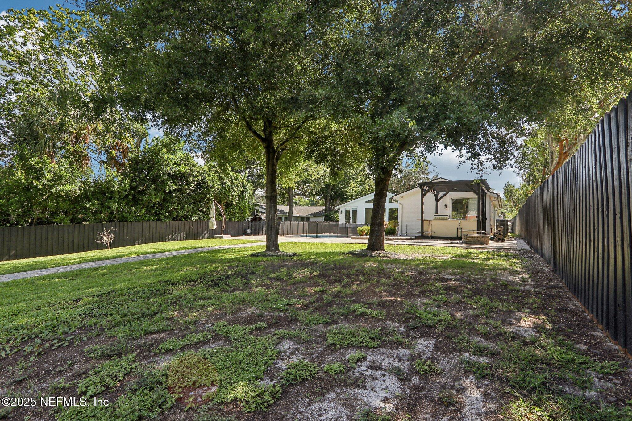 1536 Mayfair Road Jacksonville, FL 32207 - Photo 54 of 58 a backyard of a house with lots of green space