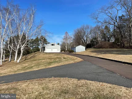 a view of an outdoor space and a yard