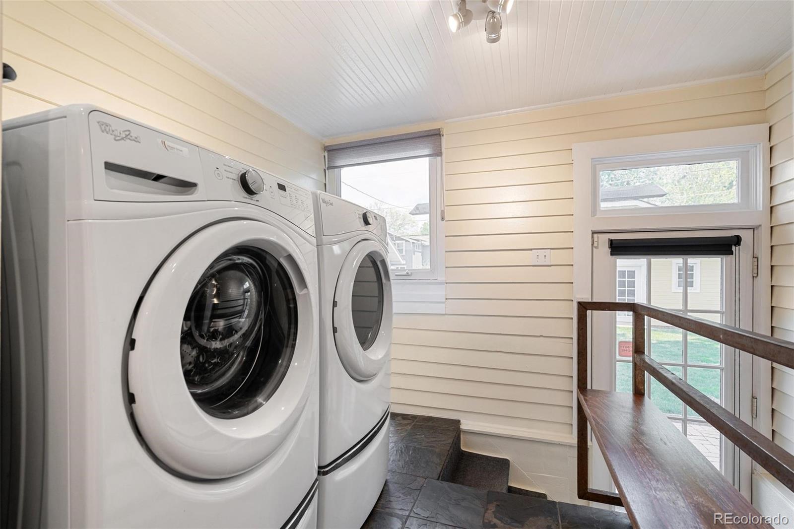 3902 Xavier Street Denver, CO 80212 - Photo 18 of 27 a utility room with dryer and washer