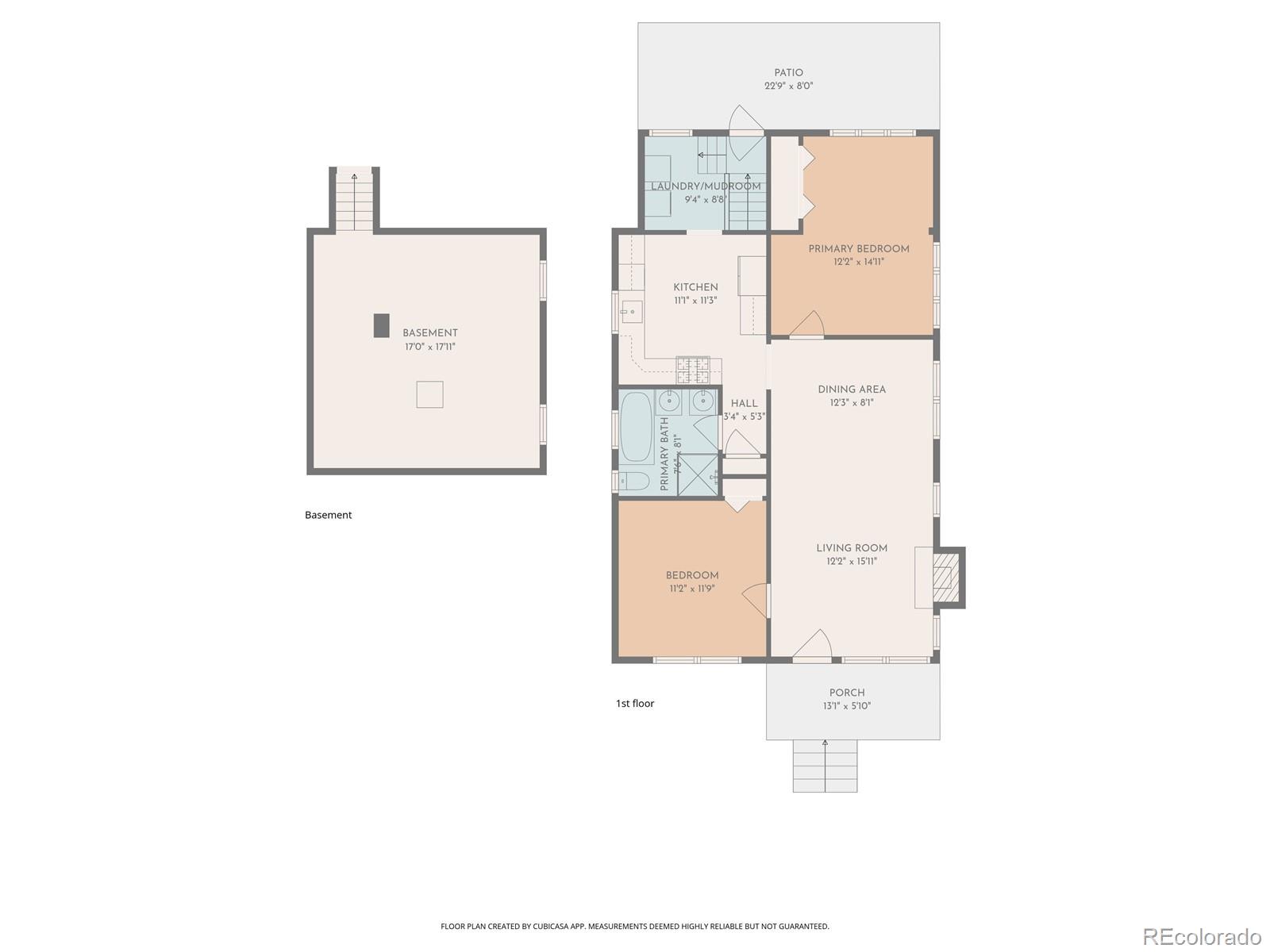 3902 Xavier Street Denver, CO 80212 - Photo 26 of 27 a picture of floor plan