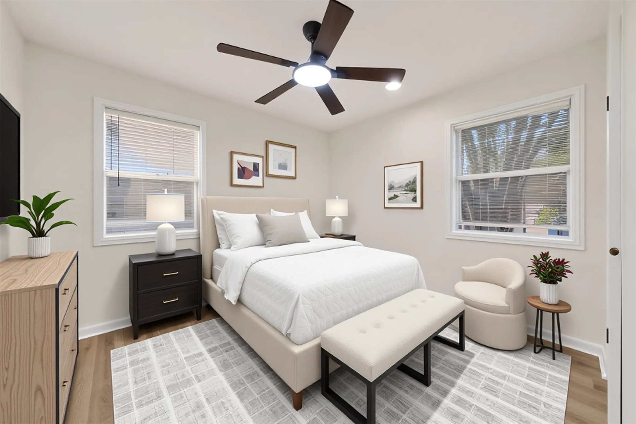 907 South 3rd Street La Porte, TX 77571 - Photo 12 of 38 virtually staged bedroom 1
