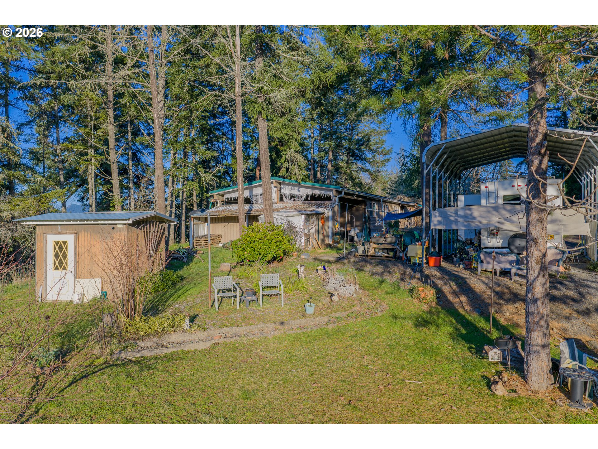 2409 Ireland Road Winston, OR 97496 - Photo 12 of 39 a view of swimming pool with a patio