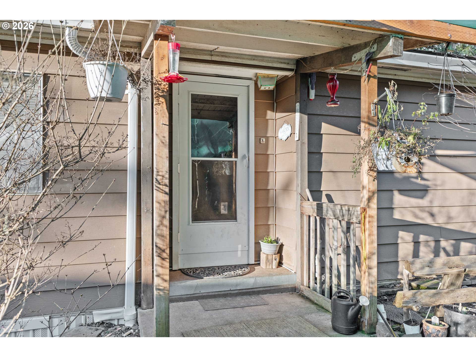 2409 Ireland Road Winston, OR 97496 - Photo 14 of 39 a view of a house with a small yard and wooden floor and fence