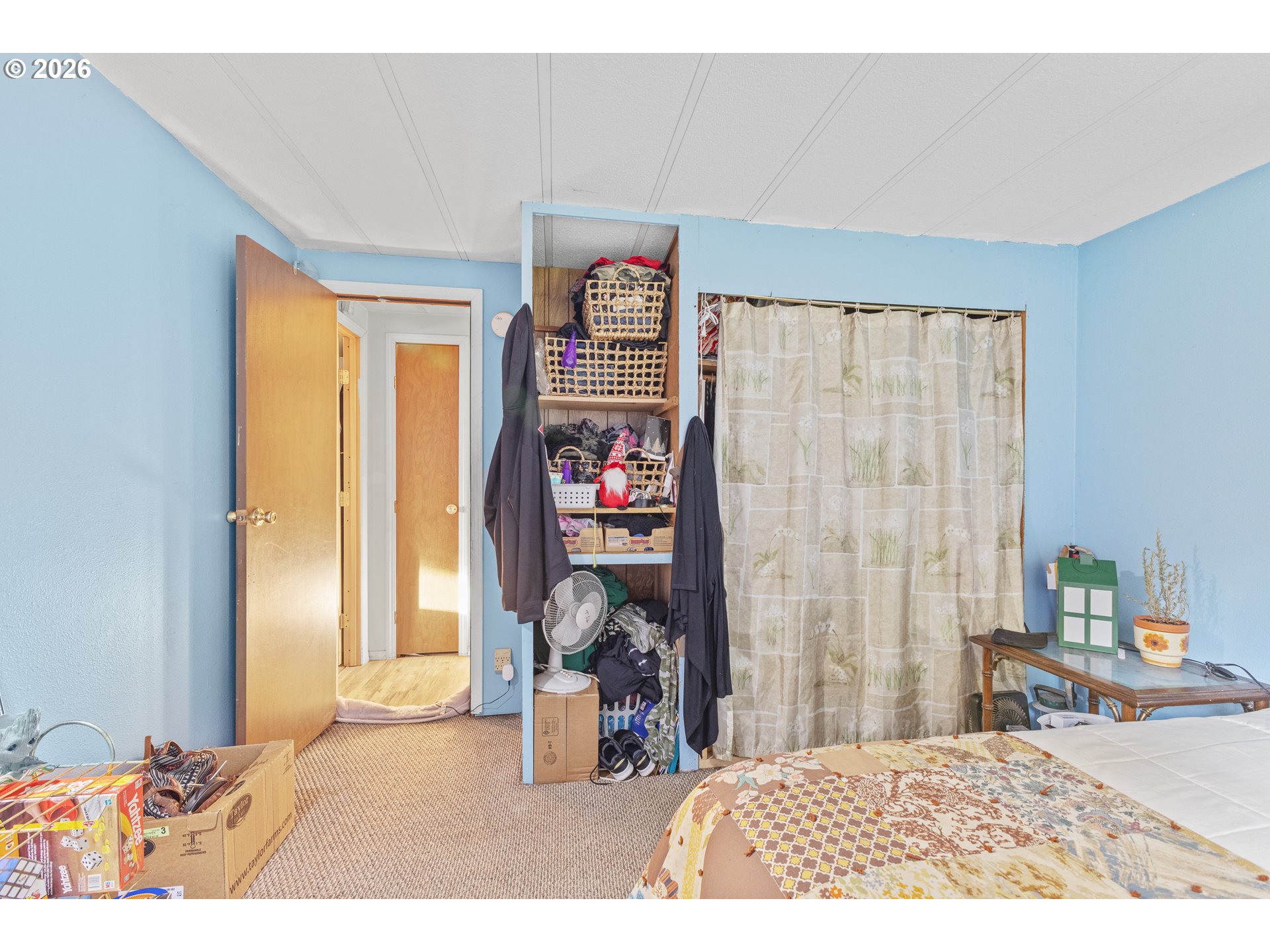 2409 Ireland Road Winston, OR 97496 - Photo 30 of 39 a bedroom with a bed and a window