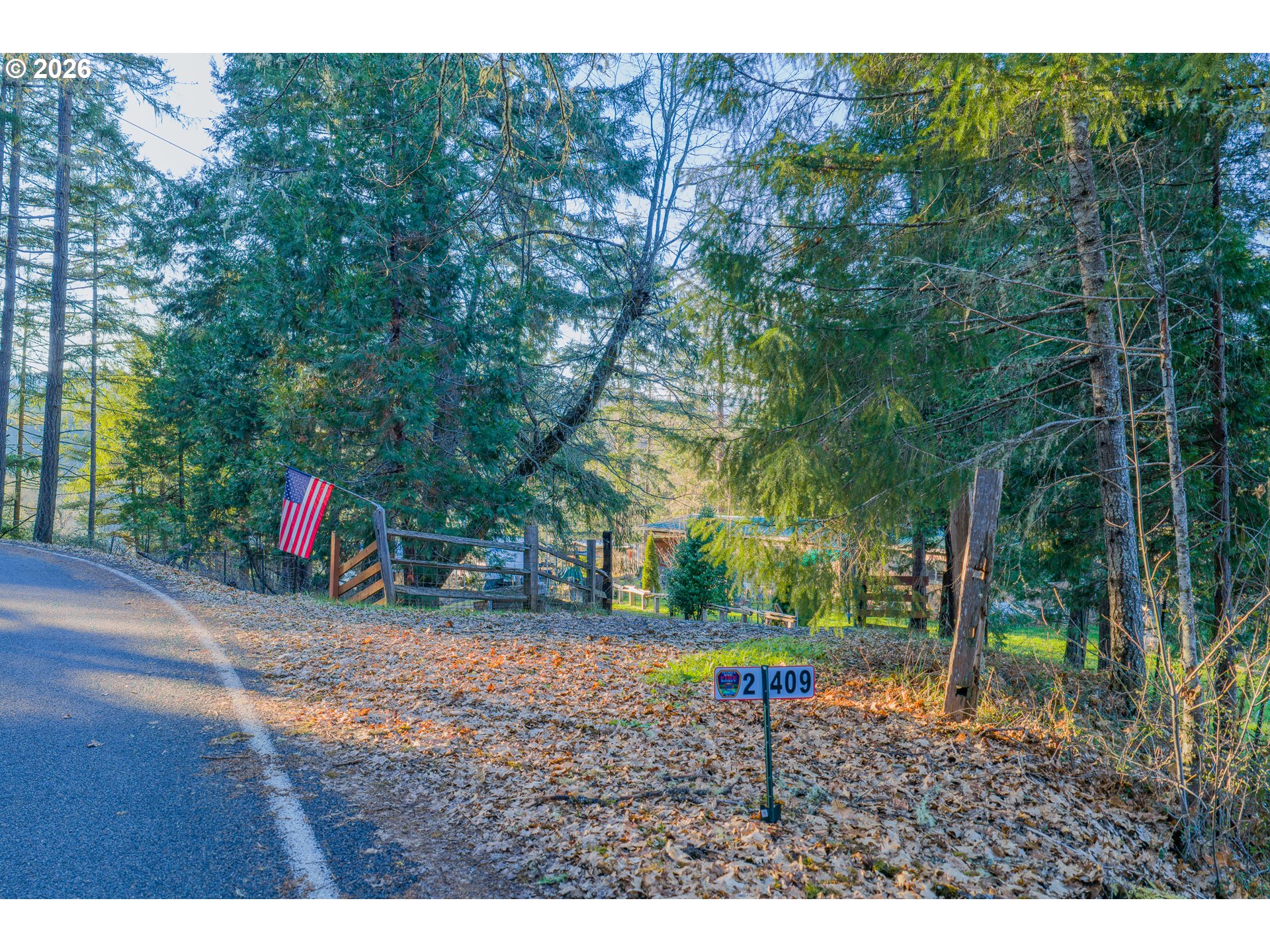2409 Ireland Road Winston, OR 97496 - Photo 7 of 39 a view of a park with large trees
