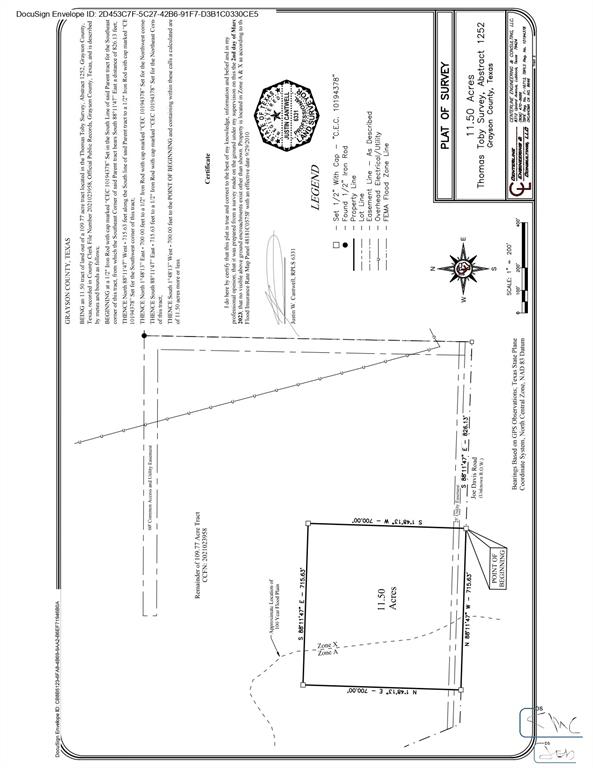 2023 Joe Davis Road Whitewright, TX 75491 - Photo 2 of 16 Survey