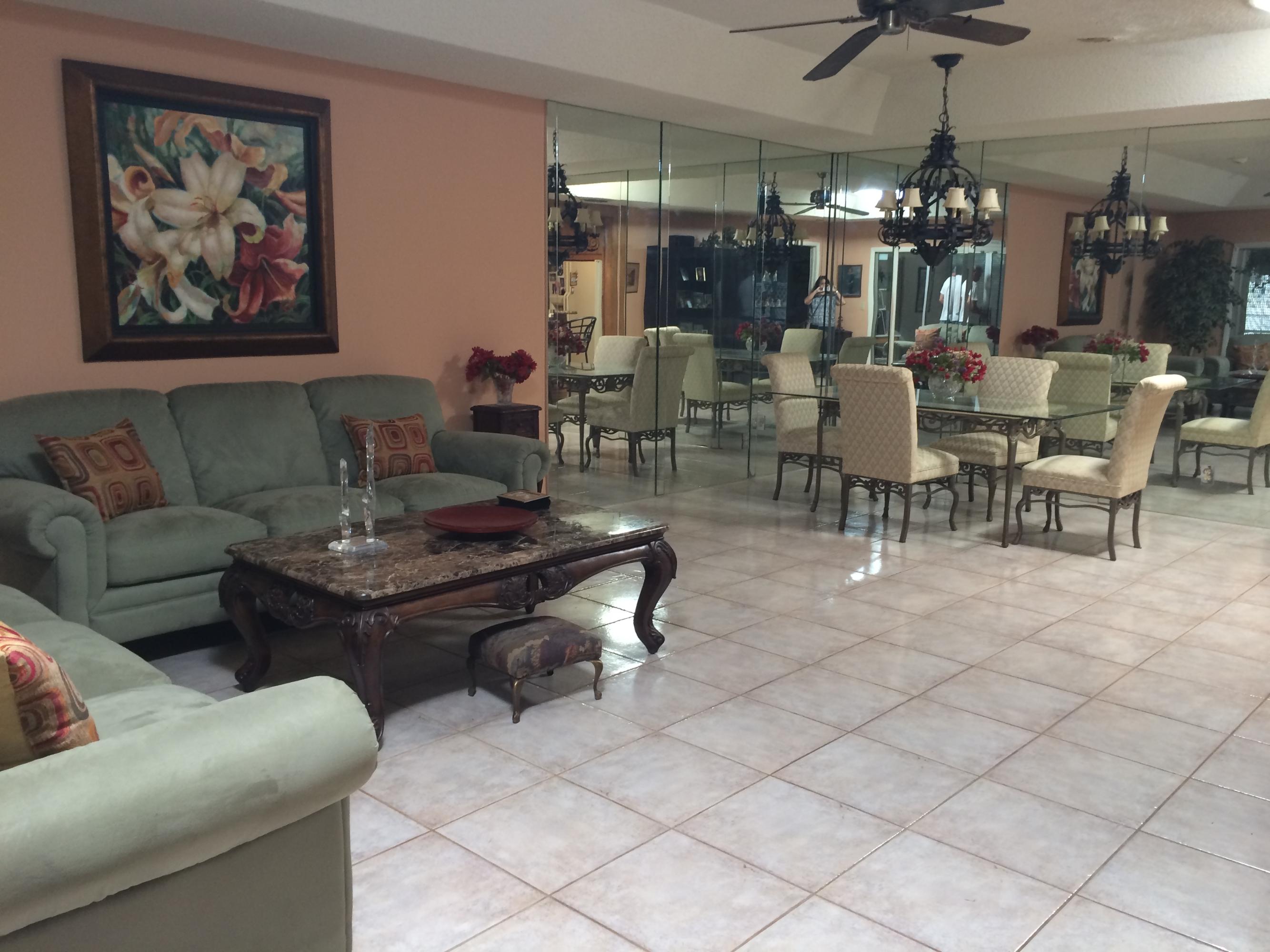 9044 Pine Springs Drive Boca Raton, FL 33428 - Photo 5 of 14 Living Room/Dining Room