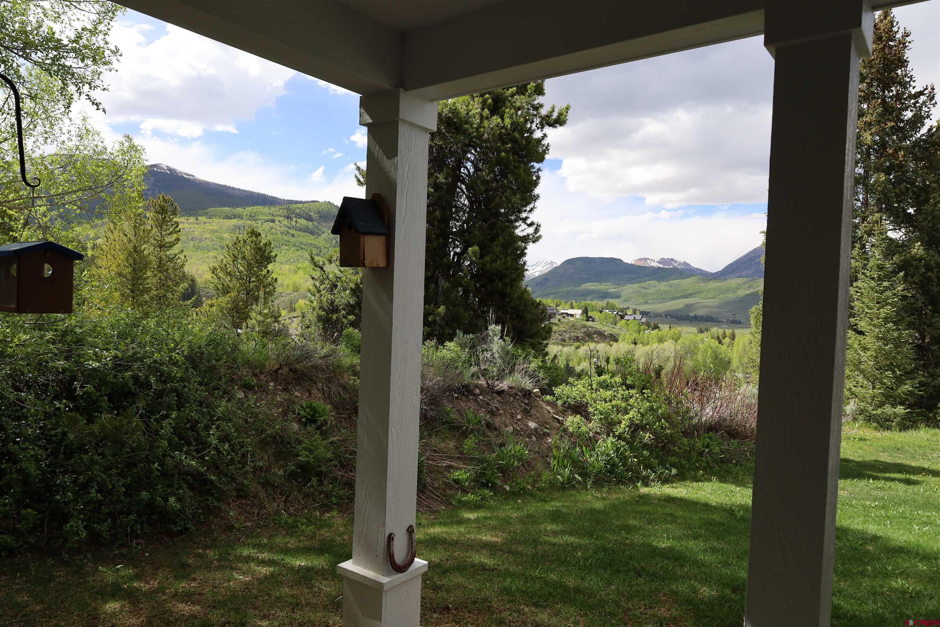 512 Journey's End Road Crested Butte, CO 81224 - Photo 16 of 45 Side Porch view to the North