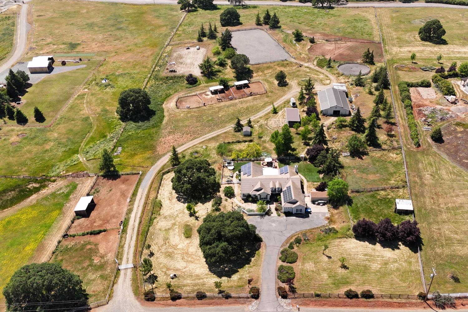 2174 Talon Drive Shingle Springs, CA 95682 - Photo 5 of 58 an aerial view of residential houses with outdoor space