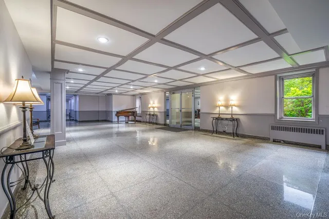 a view of a storage in a room