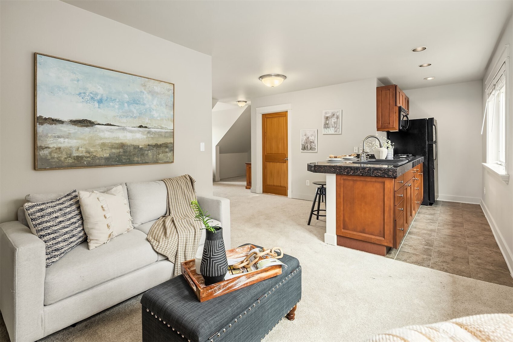 41715 Southeast 101st Street North Bend, WA 98045 - Photo 28 of 38 a living room with furniture and a couch