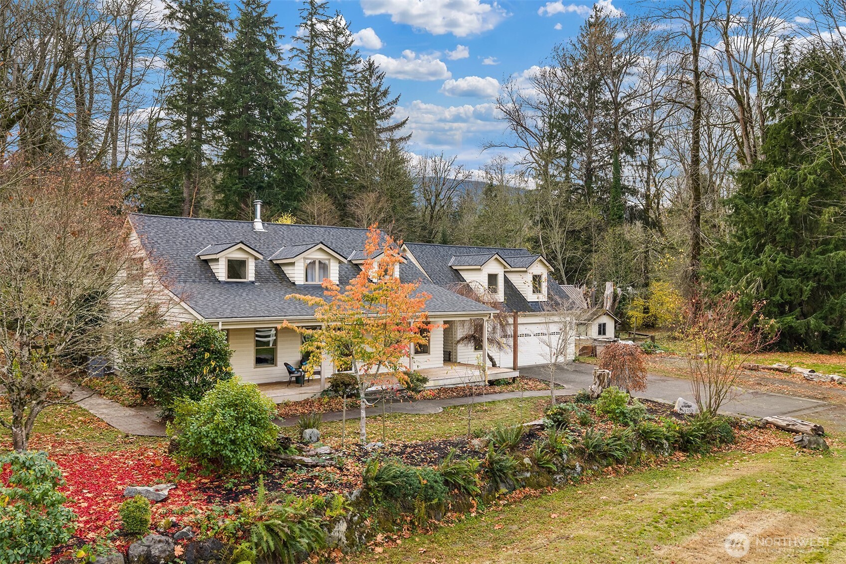 41715 Southeast 101st Street North Bend, WA 98045 - Photo 34 of 38 a view of a town with residential houses