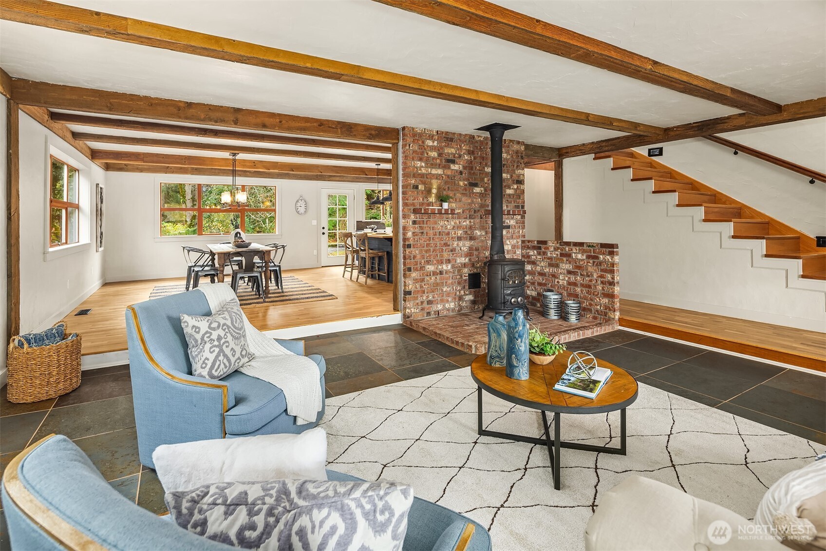 41715 Southeast 101st Street North Bend, WA 98045 - Photo 5 of 38 a living room with furniture and a table