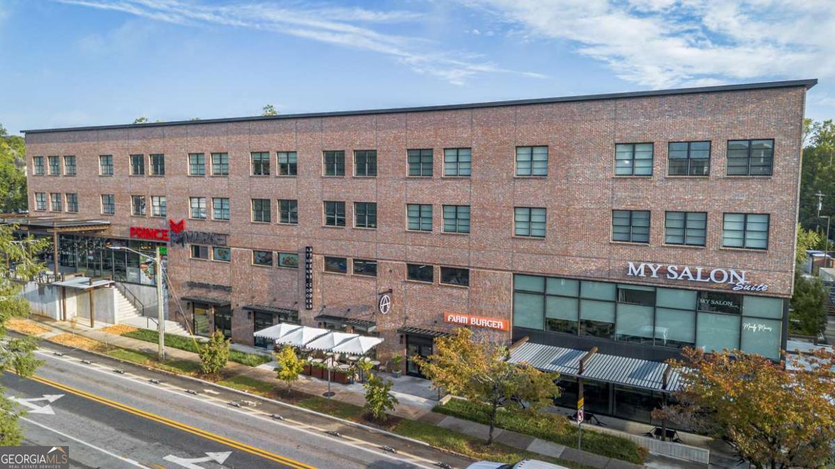 100 Prince Avenue, Unit A404 Athens, GA 30601 - Photo 2 of 27 a front view of a building with street view