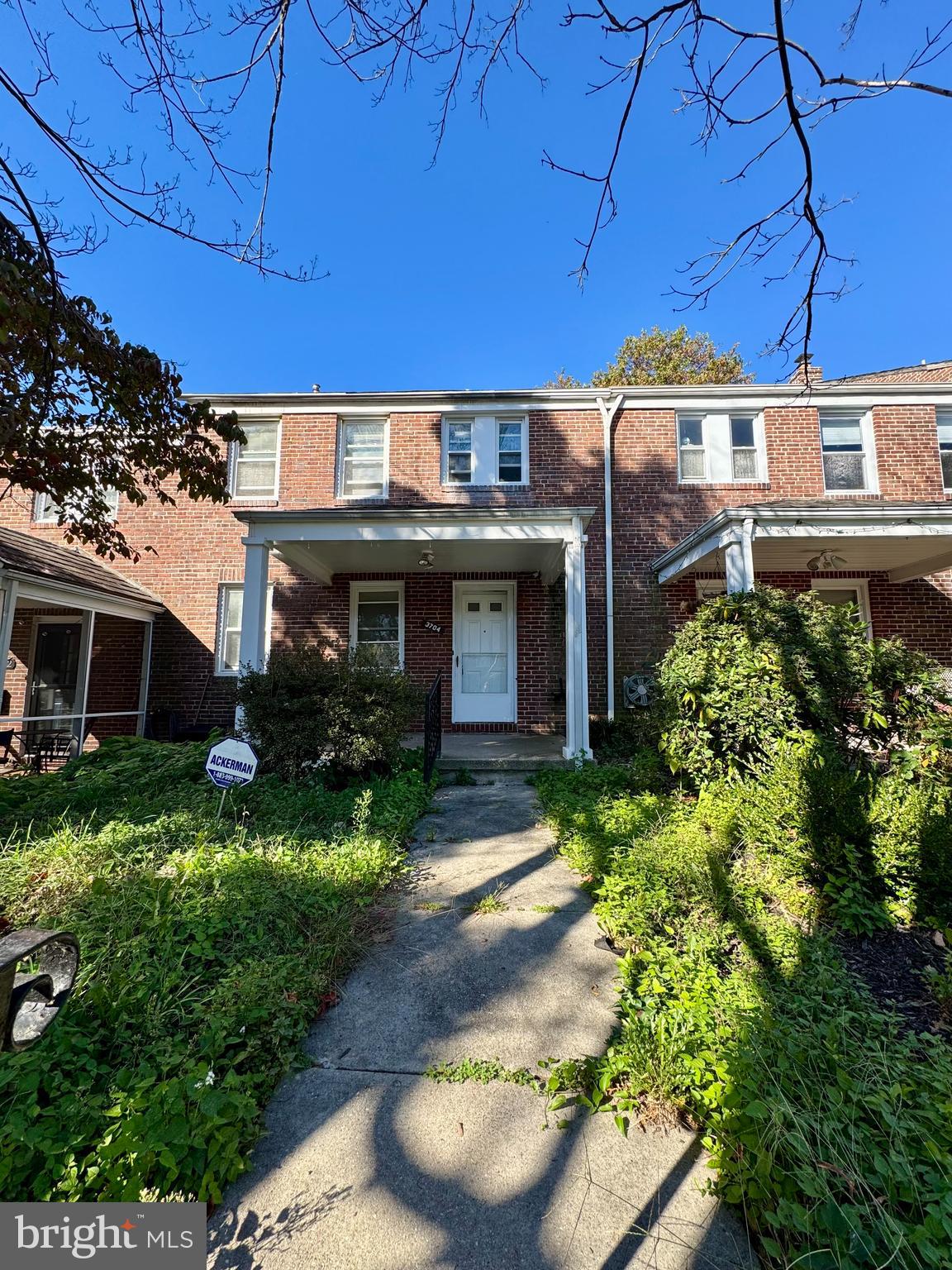 3704 Delverne Road Baltimore, MD 21218 - Photo 1 of 20 a front view of a house with a yard