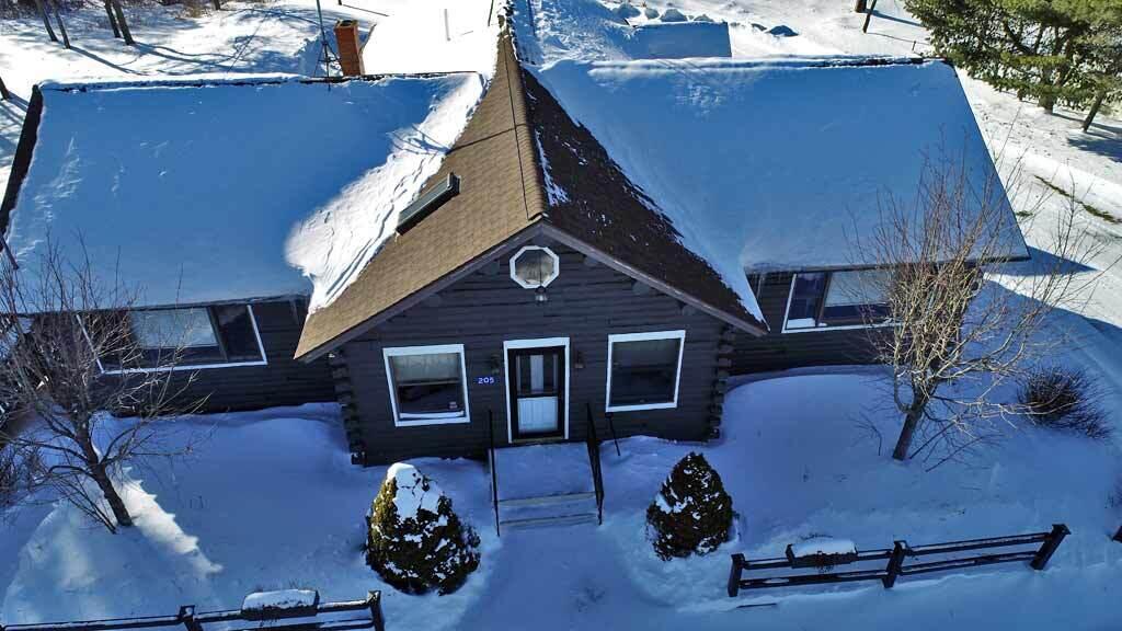 205 Oakfield Smyrna Road Oakfield, ME 04763 - Photo 24 of 88 maine-aerial-log-home