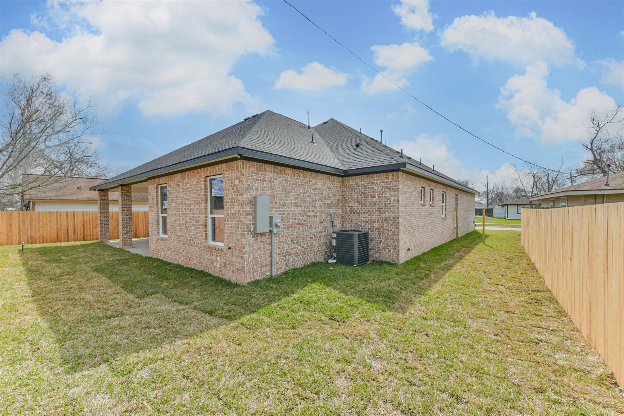 2803 Lancaster Lane Pasadena, TX 77506 - Photo 41 of 45 a view of a house with backyard