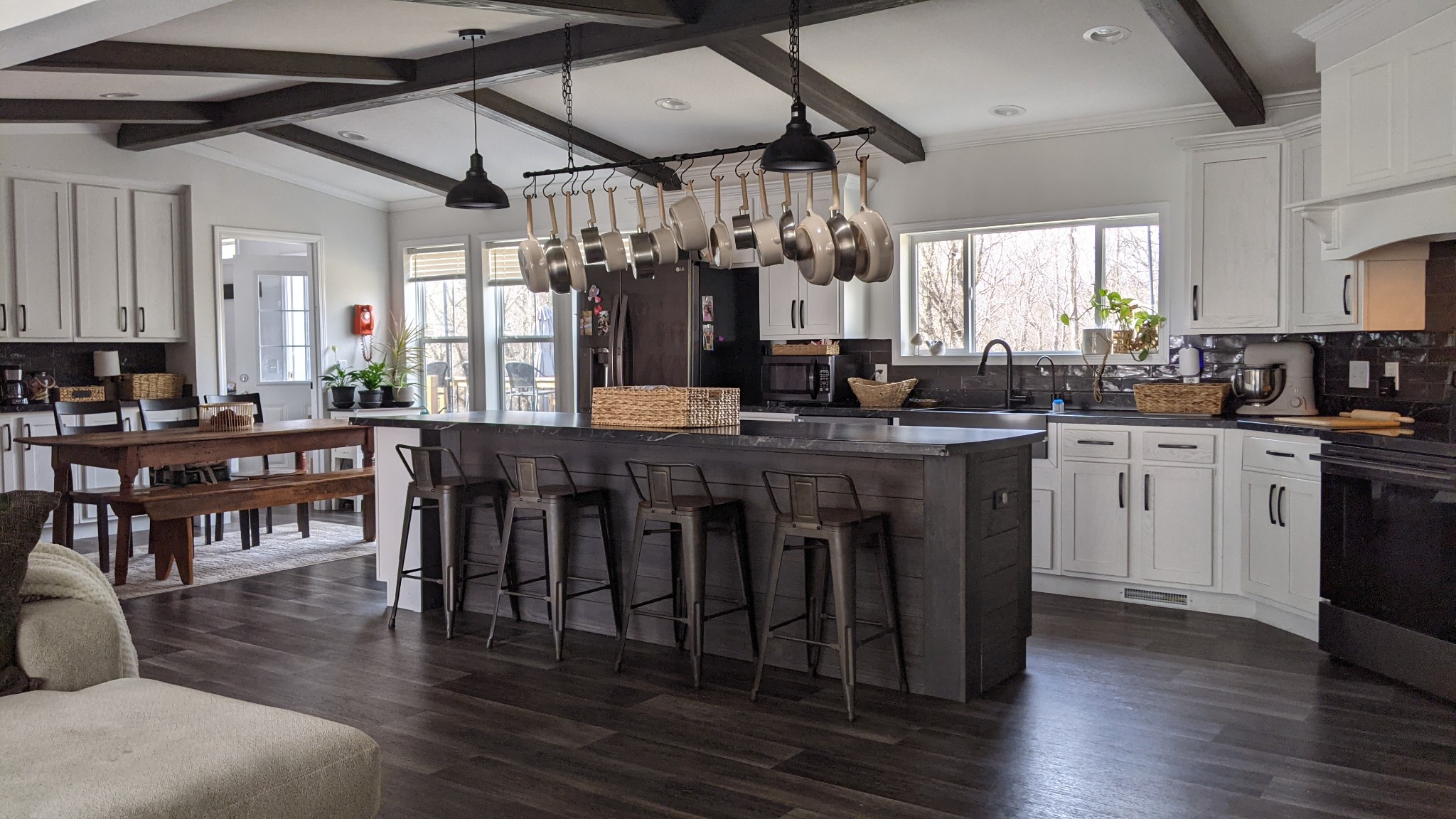 531 Pea Ridge Road Chestnut Mound, TN 38552 - Photo 35 of 91 a kitchen with lots of counter top space and dining table