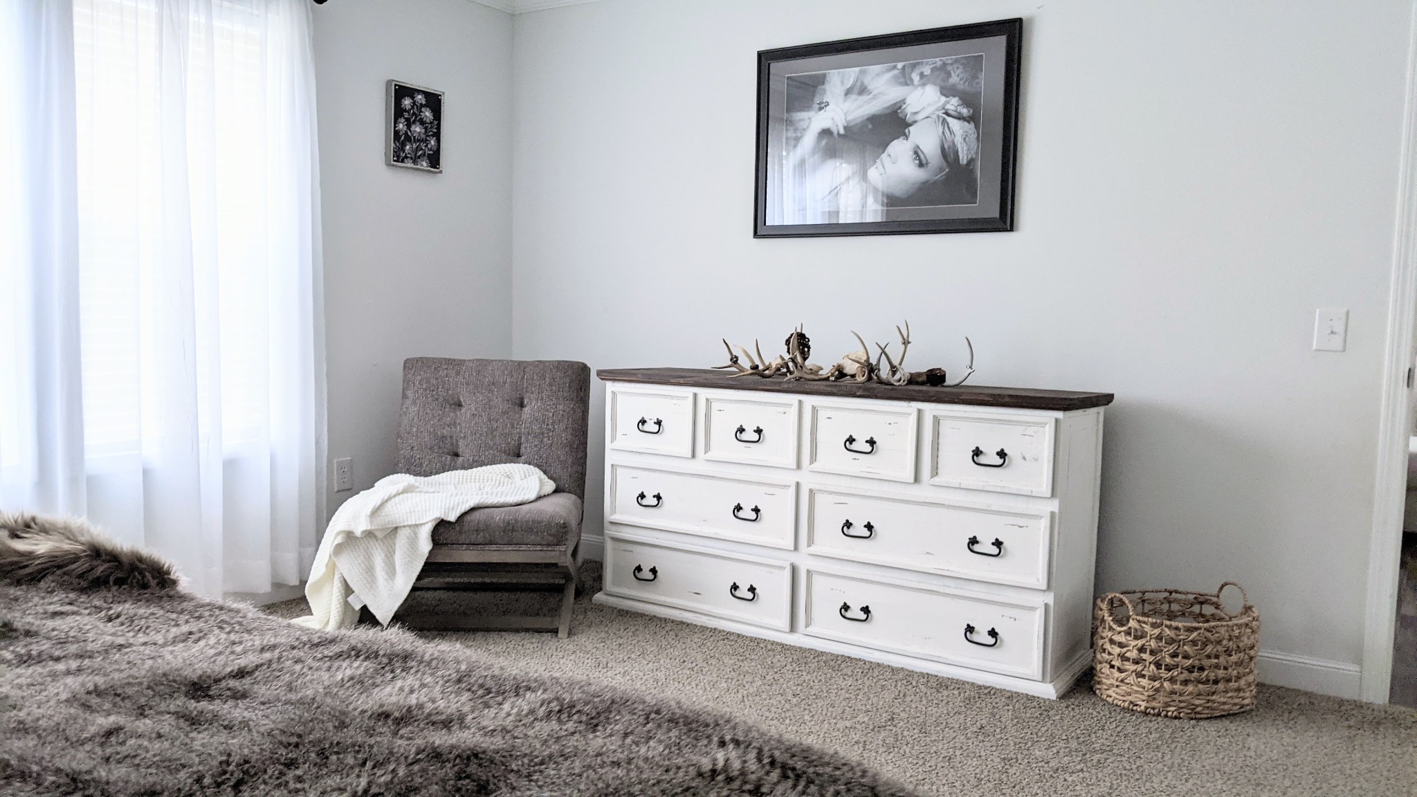 531 Pea Ridge Road Chestnut Mound, TN 38552 - Photo 51 of 91 a bedroom with a bed and a cabinets