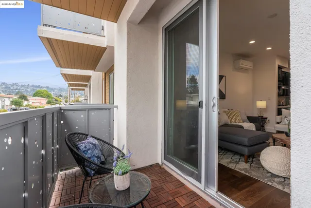 a room with table and chairs