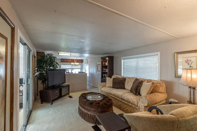 a view of a bench in a backyard