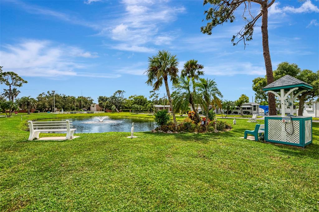 259 Inner Drive East Venice, FL 34285 - Photo 26 of 26 a backyard of a house with lots of green space and lake view